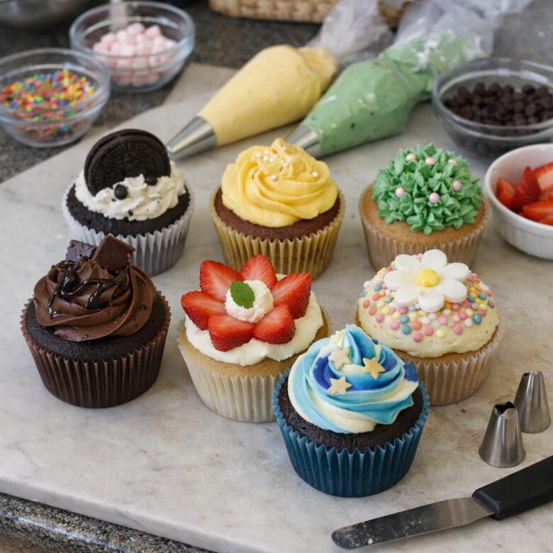 Easy Cupcake Decorating Ideas That Look Professional