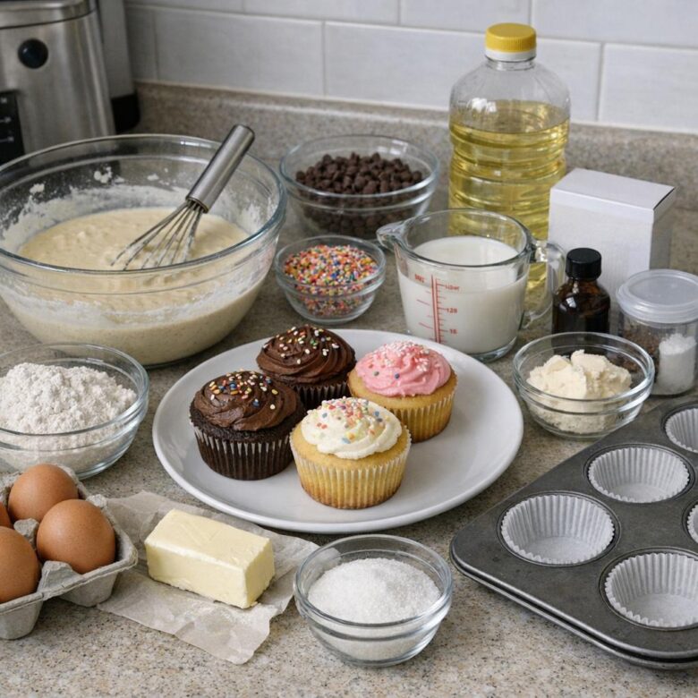 Easy Cupcake Recipes for Beginners with Simple Ingredients
